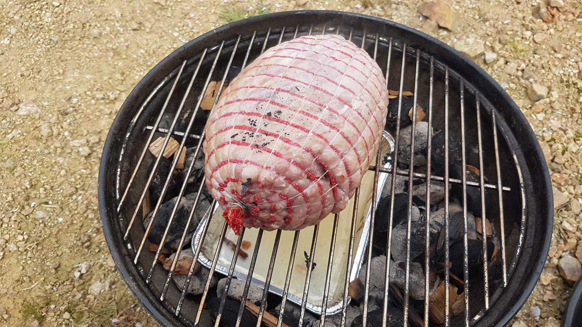 Bacon on a smoker Bacon on a smoker
