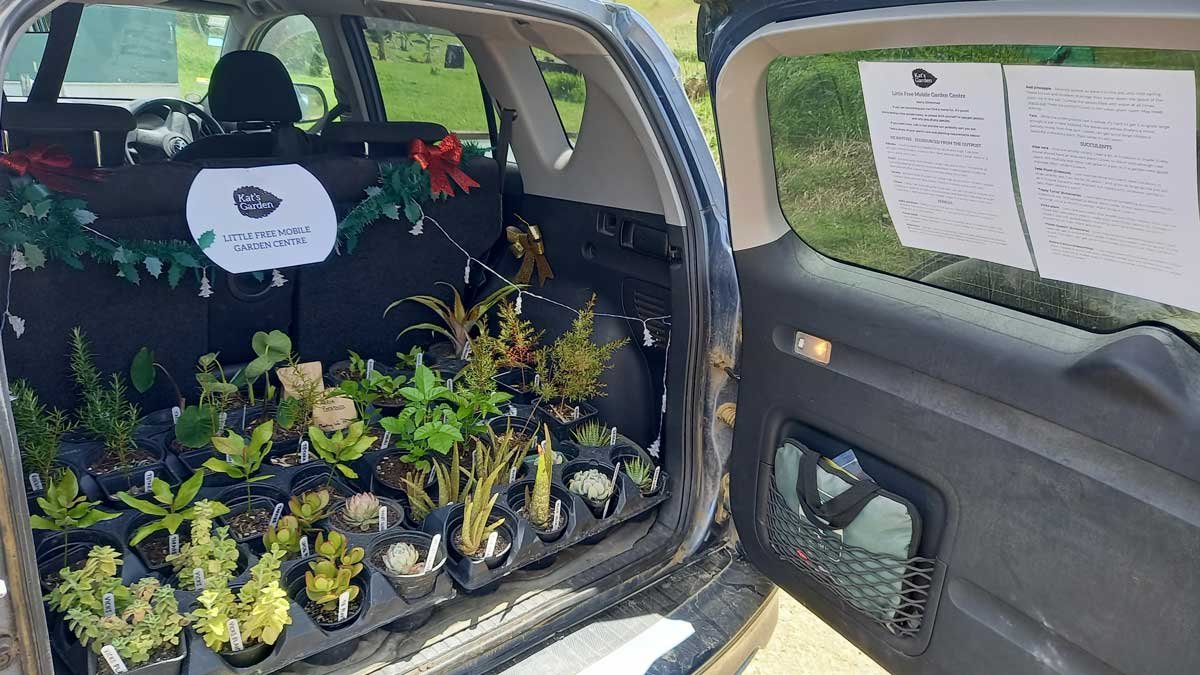 The inaugural (2021) Little Free Mobile Garden Centre