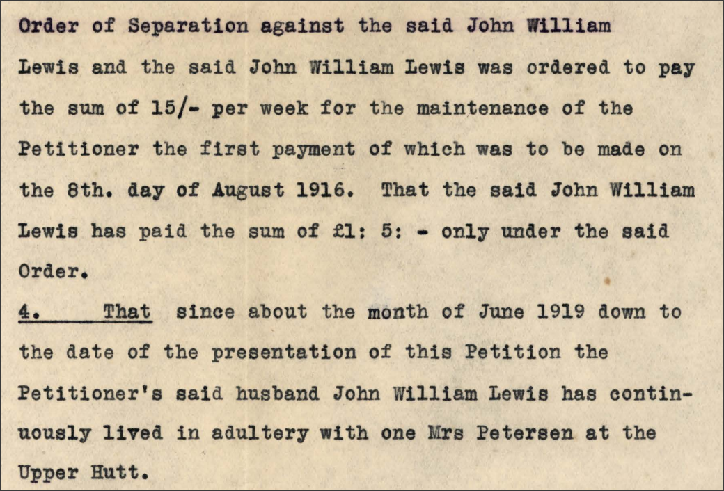 Lewis v Lewis, 1920, page 37. Please see separate file for plain text transcription.