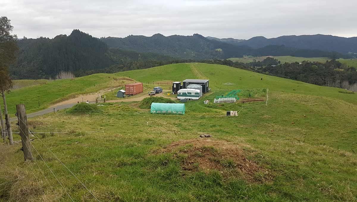 Monthly shot of the property taken a couple of weeks after we moved in.