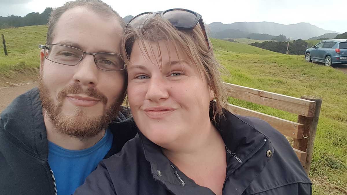 Richard and Kat the first time they visited The Outpost by themselves.