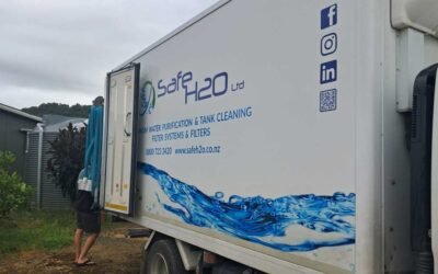 Cleaning the water tank with Safe H2O